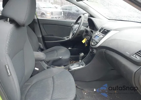 2012 Hyundai Accent Se из США, поврежденный, VIN KMHCU5AE8CU022927